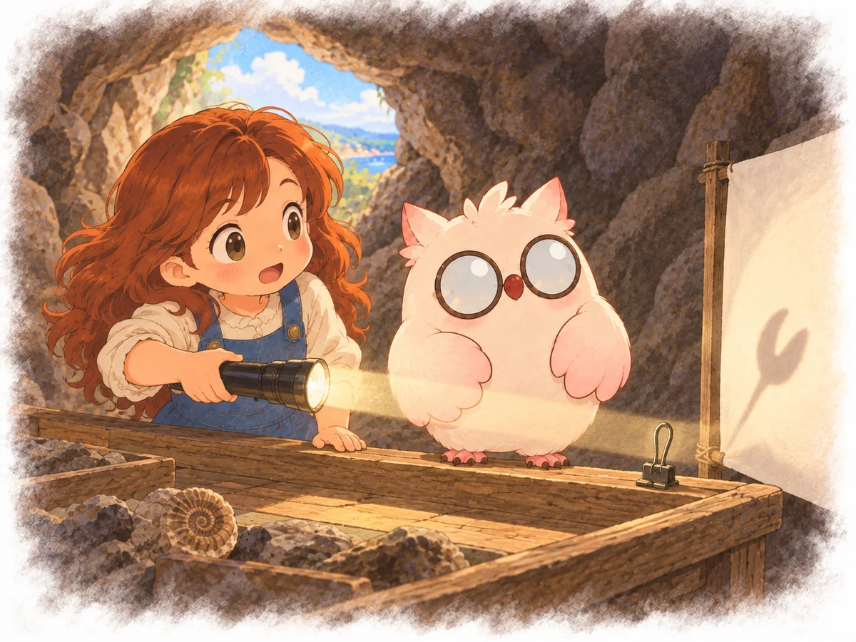Story illustration for Shadow of the Cave